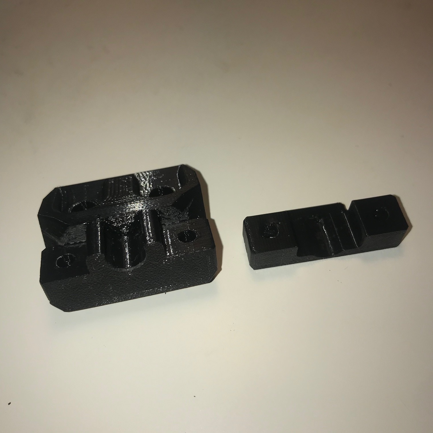 Prusa Bear Y-Rod Holder no zipties (only screws)