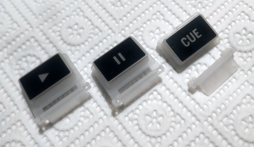 Numark mixdeck cue, play, pause button (replacement part) — thumbnail 3