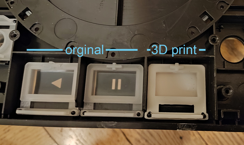 Numark mixdeck cue, play, pause button (replacement part)