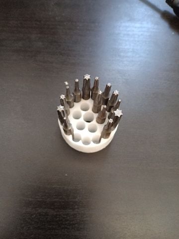 Miniatura 2 do modelo 3D Mini screw bit case