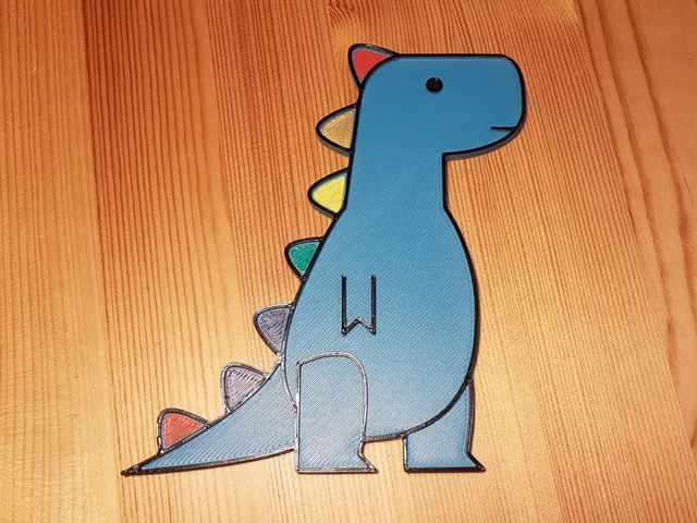 T-Rex Dinosaur from Dinos and Comics