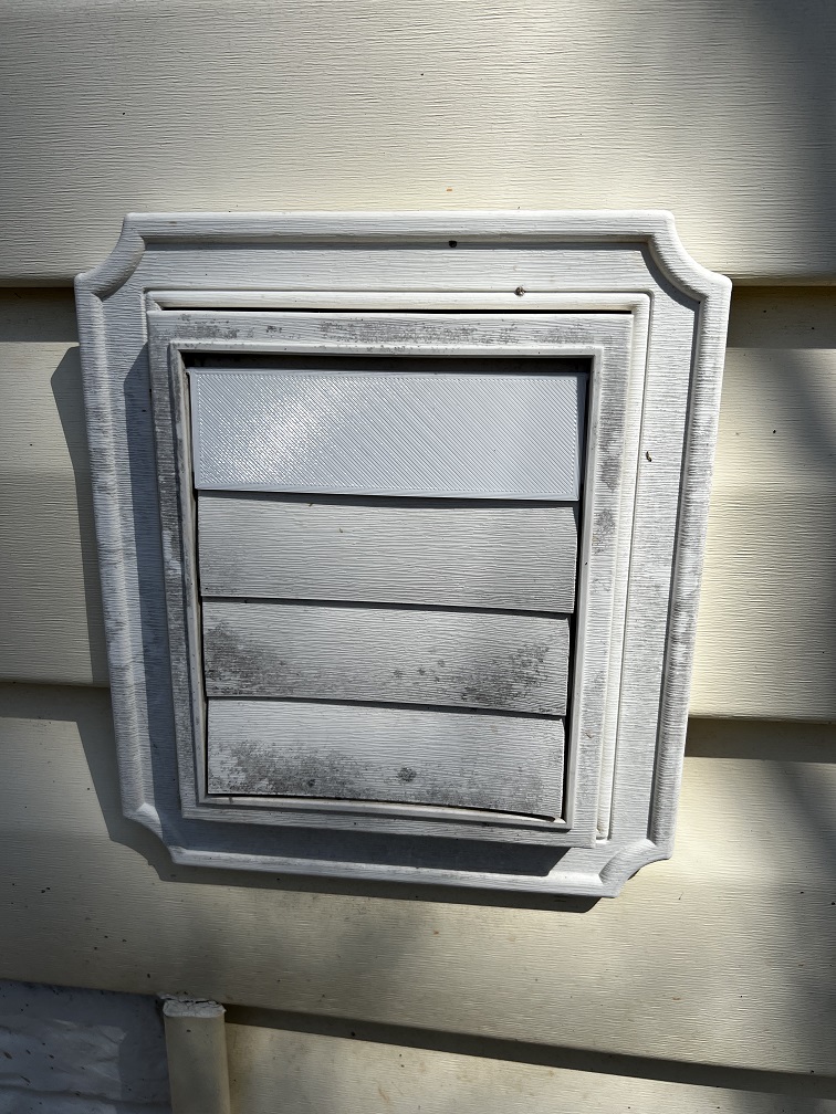 Dryer Vent Flap by Justin Download free STL model