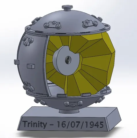 Y-1561 - "The Gadget" Atom Bomb model