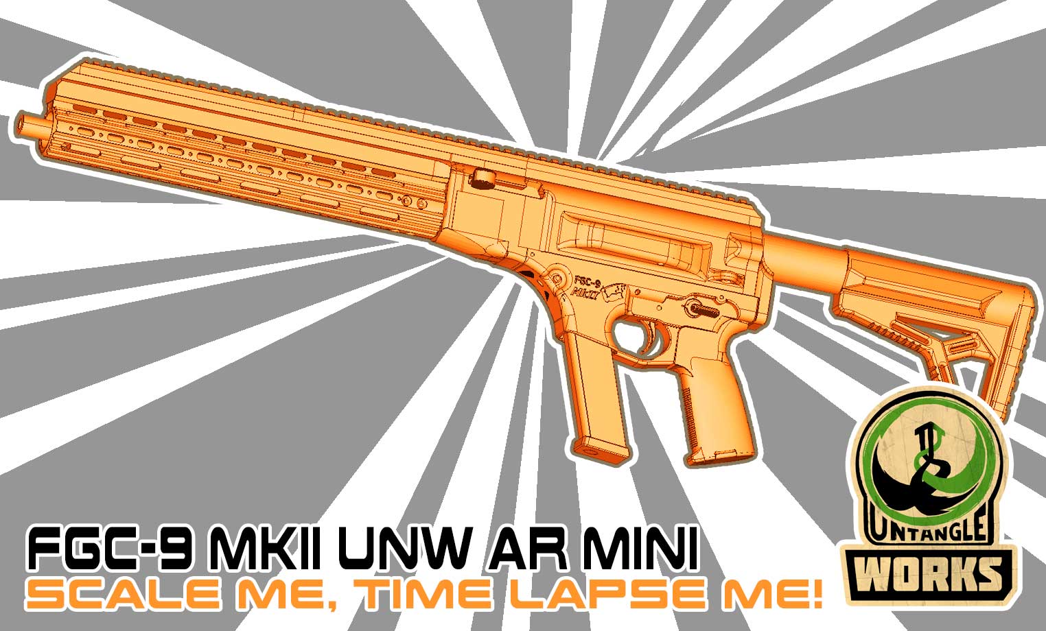 FGC9 Mini UNW AR 1/6 scale