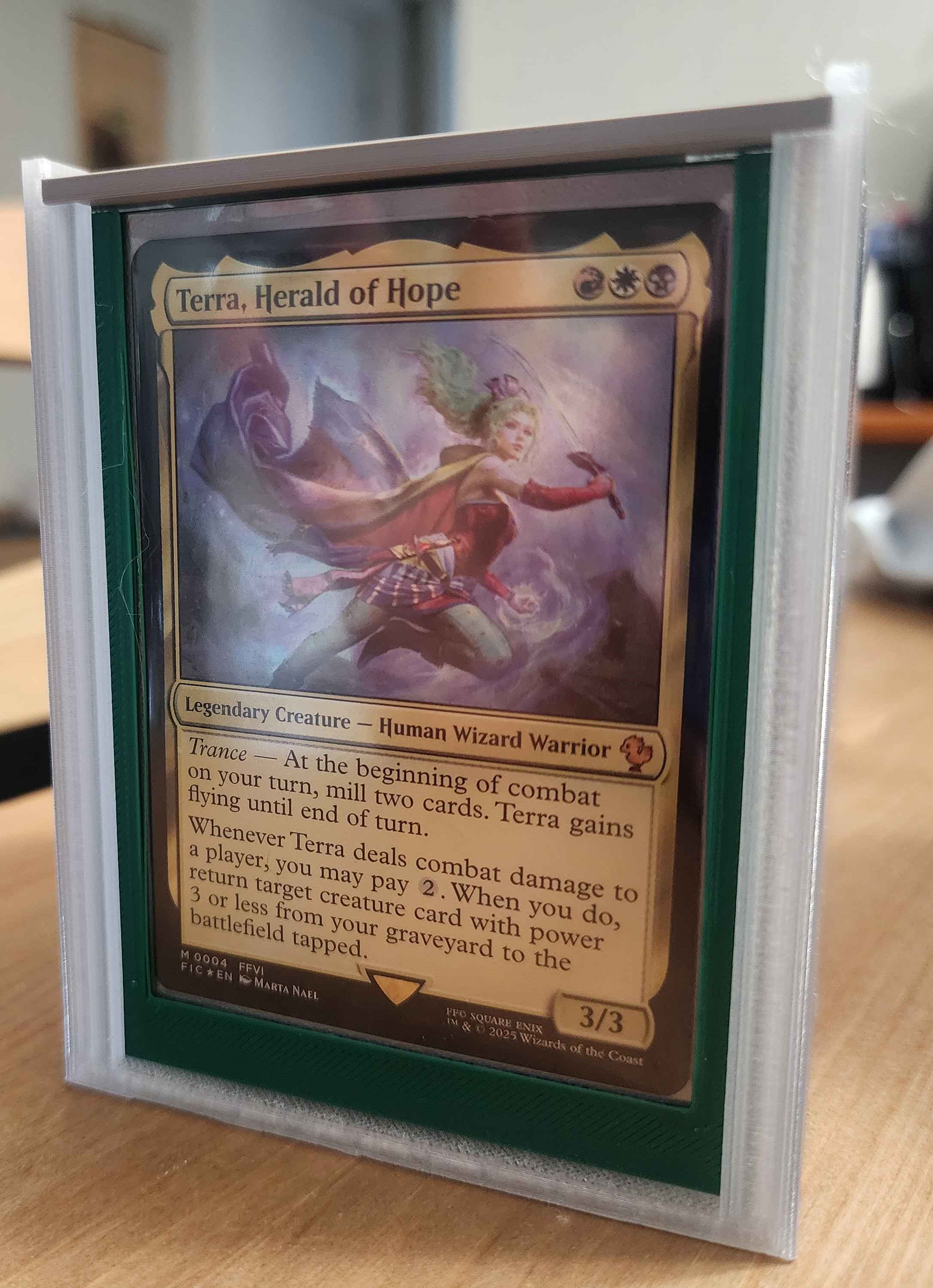 3D Printed Commander Sleeve for MTG Commander Deckbox, 100+