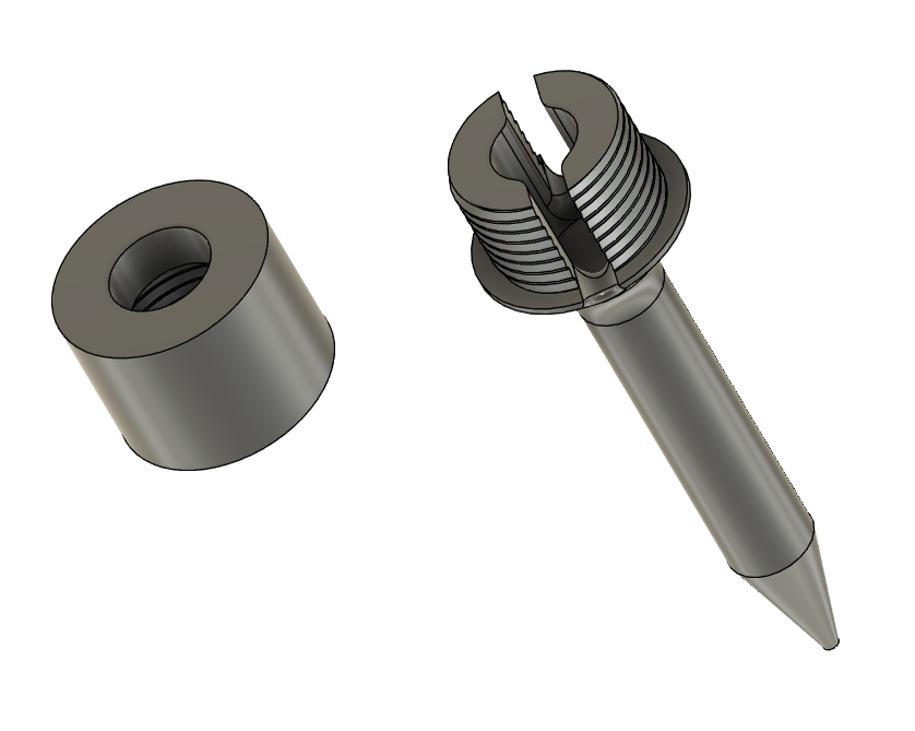 WS2811 LED Ground Holder and Spike