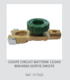 isolant coupe circuit restagraf