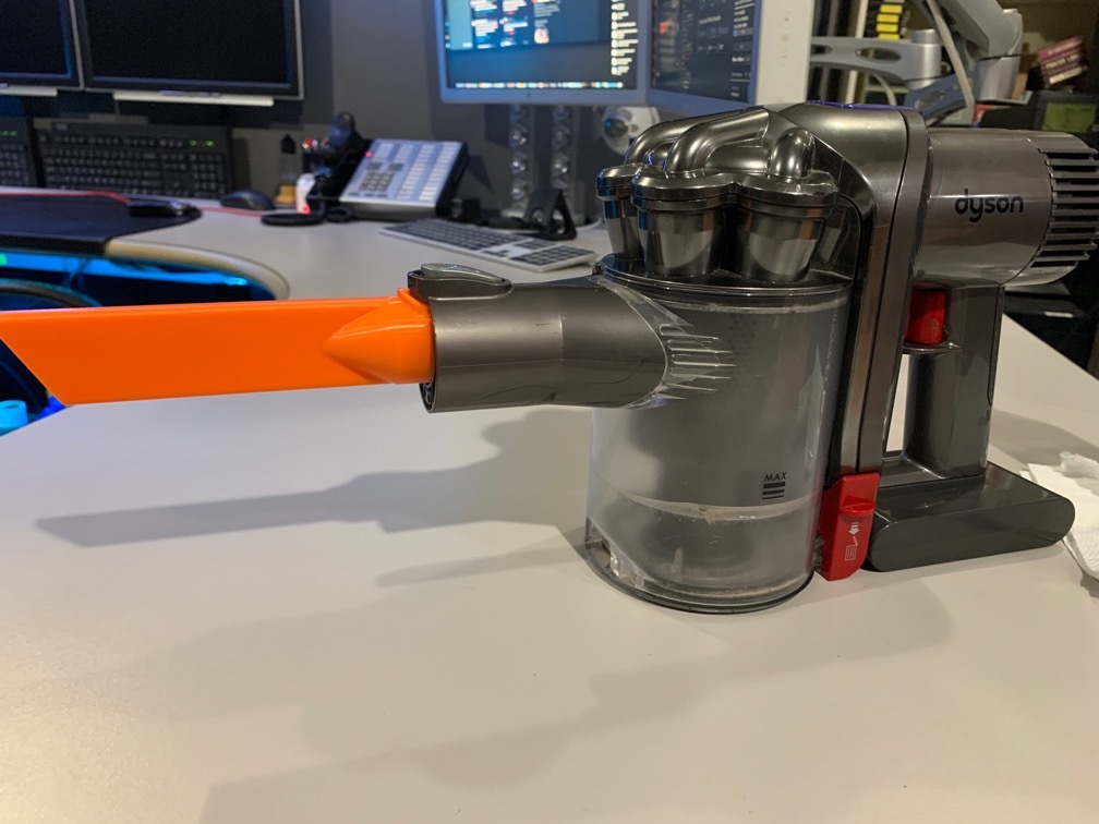 Dyson Handheld Vacuum Nozzle by K2_Kevin Download free STL model