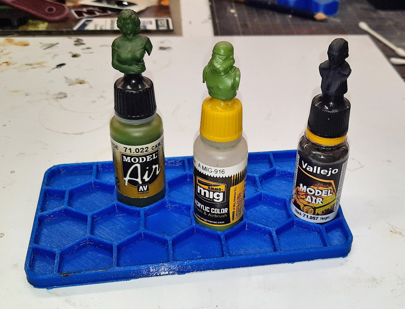 Airbrush mat