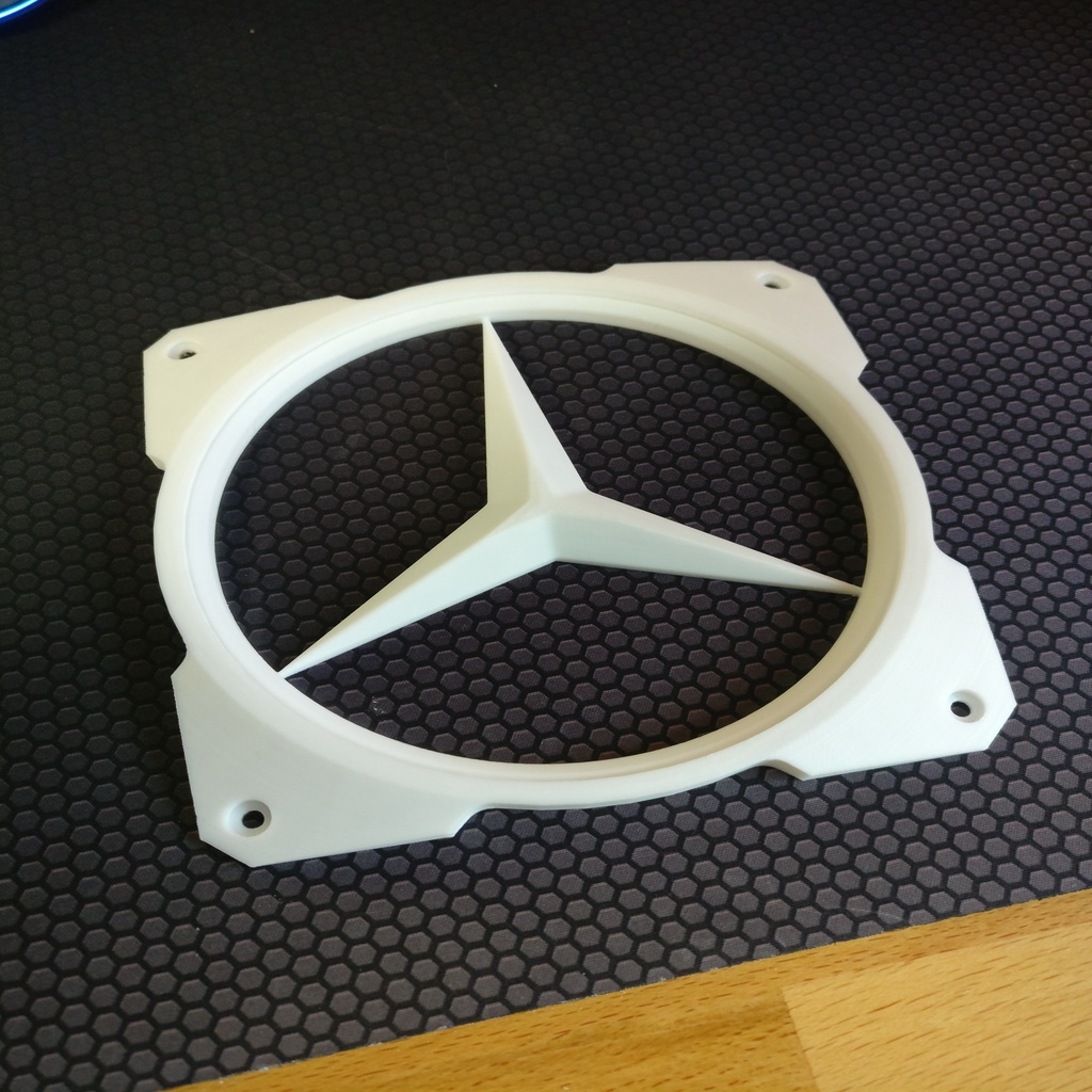 Mercedes-Benz PC Fan Cover 120mm