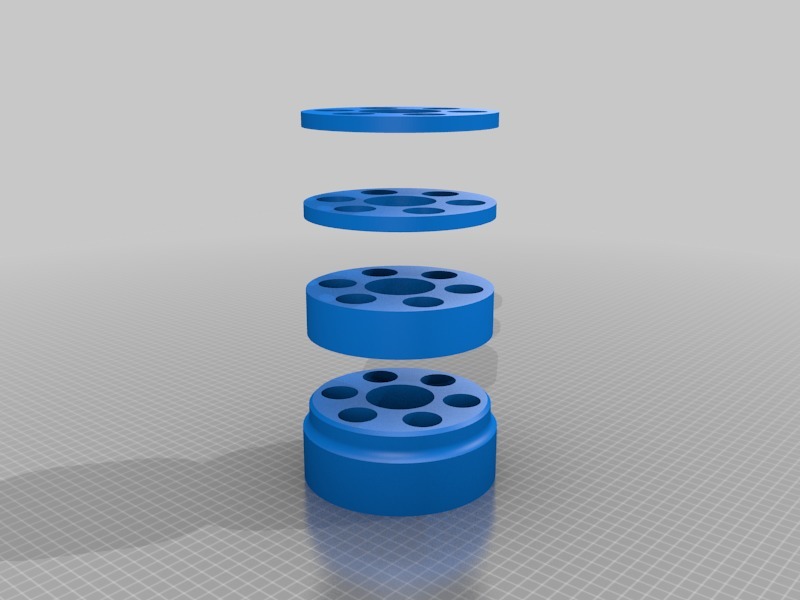 Mini Gun Barrel Clips for 3/4" .75in PVC Pipe