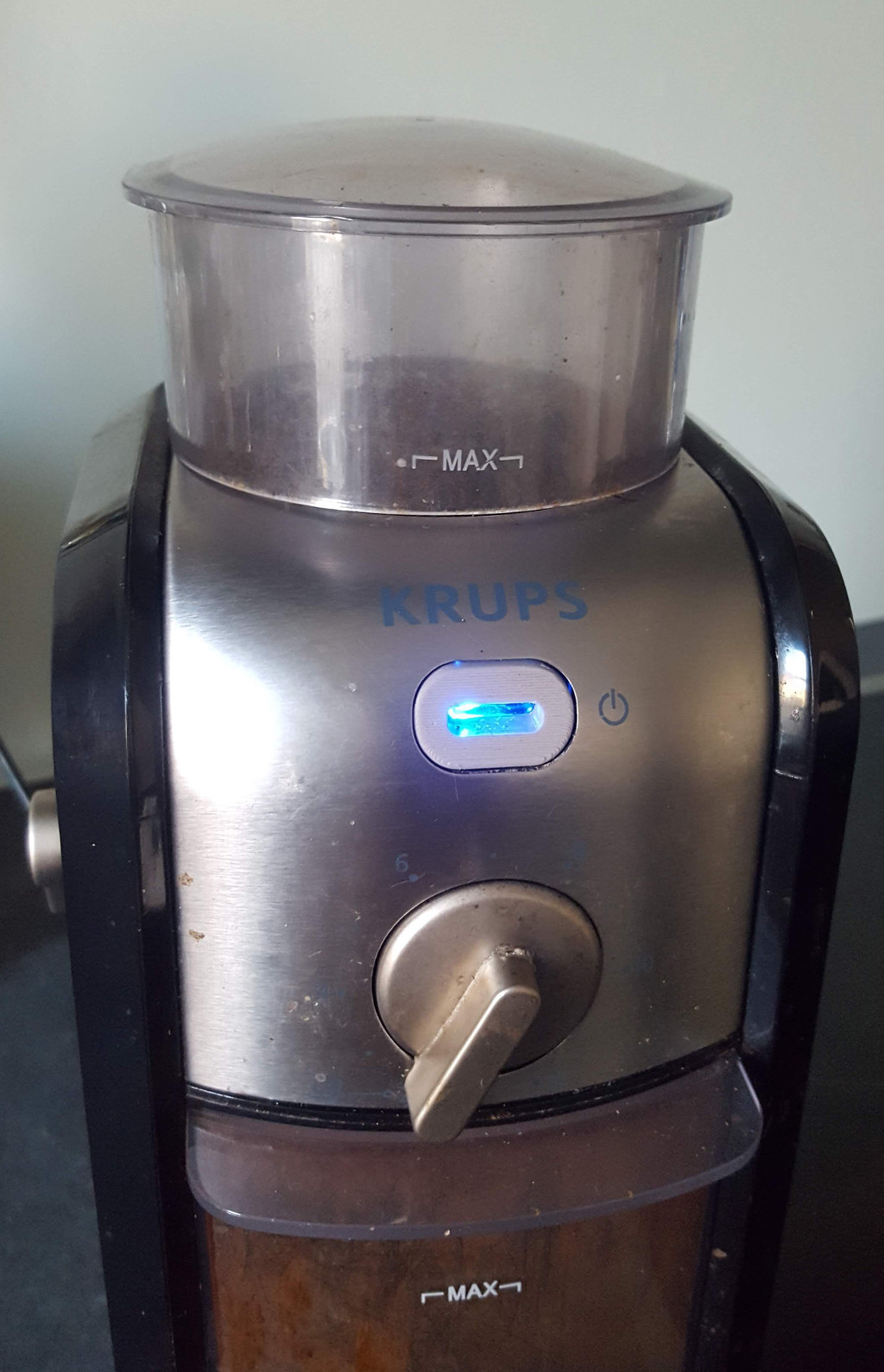 Button for Krups coffee grinder by Brian M Download free STL model