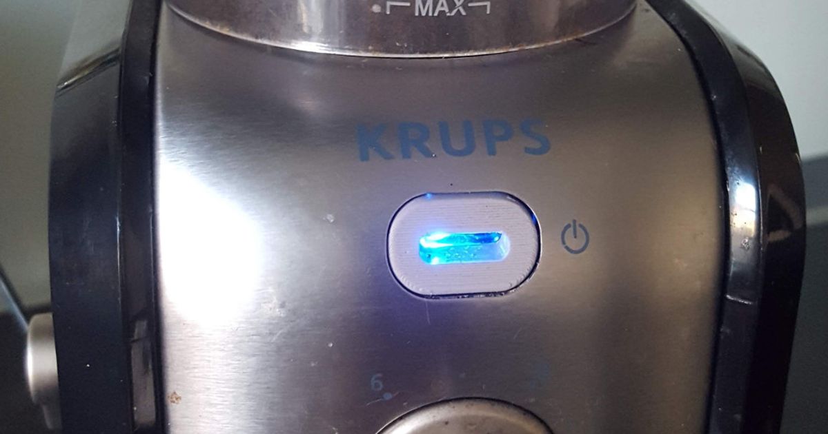 Button for Krups coffee grinder by Brian M Download free STL model