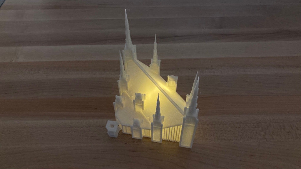 Portland Temple Tea Light