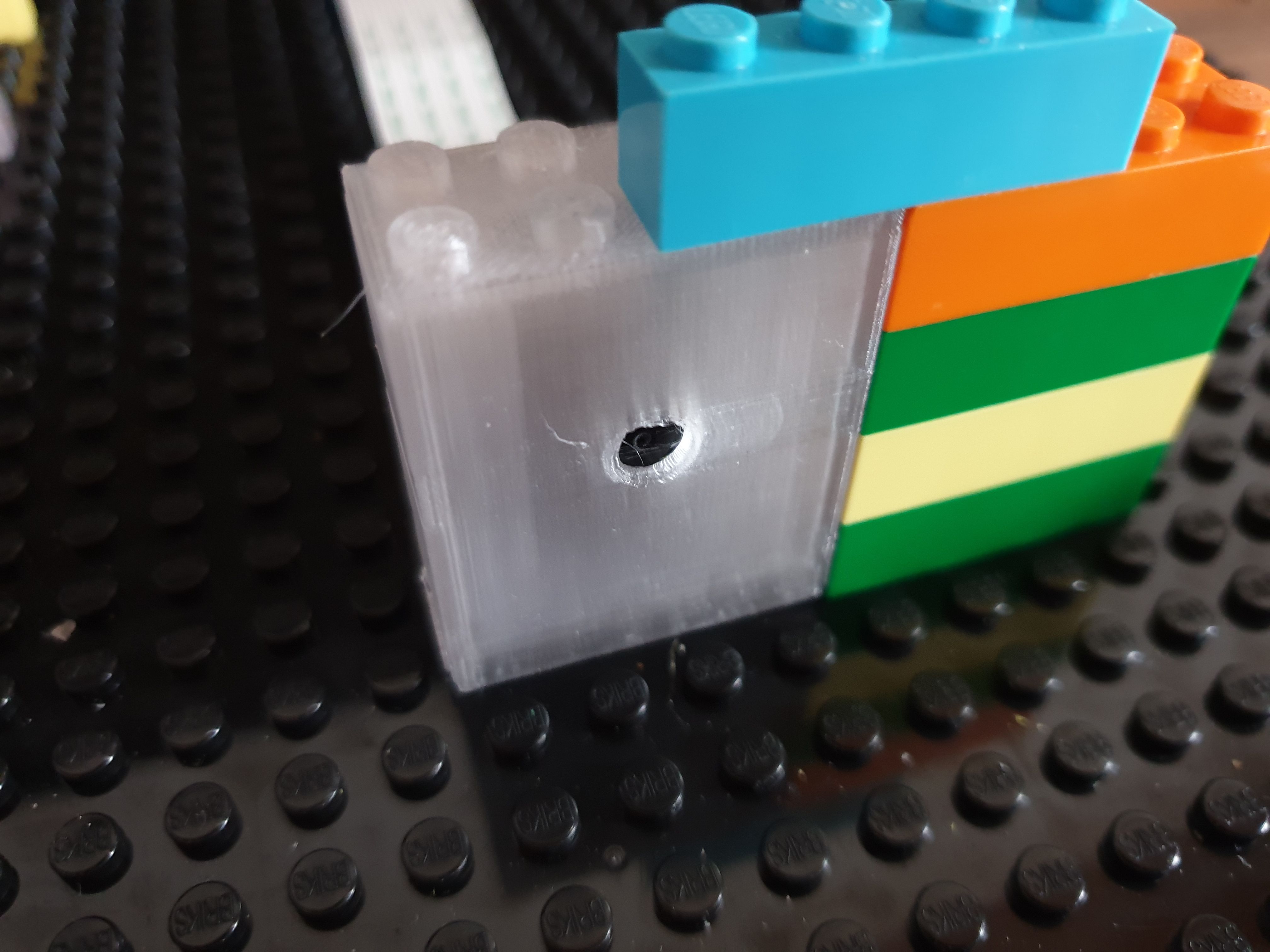 Raspberry-Pi Camera LEGO compatible case