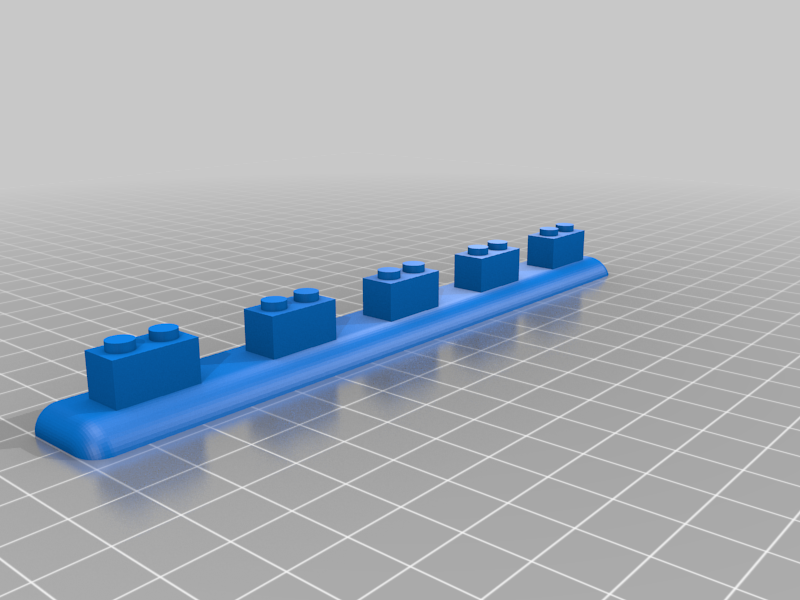 Minifigure Wall mount: LEGO compatible