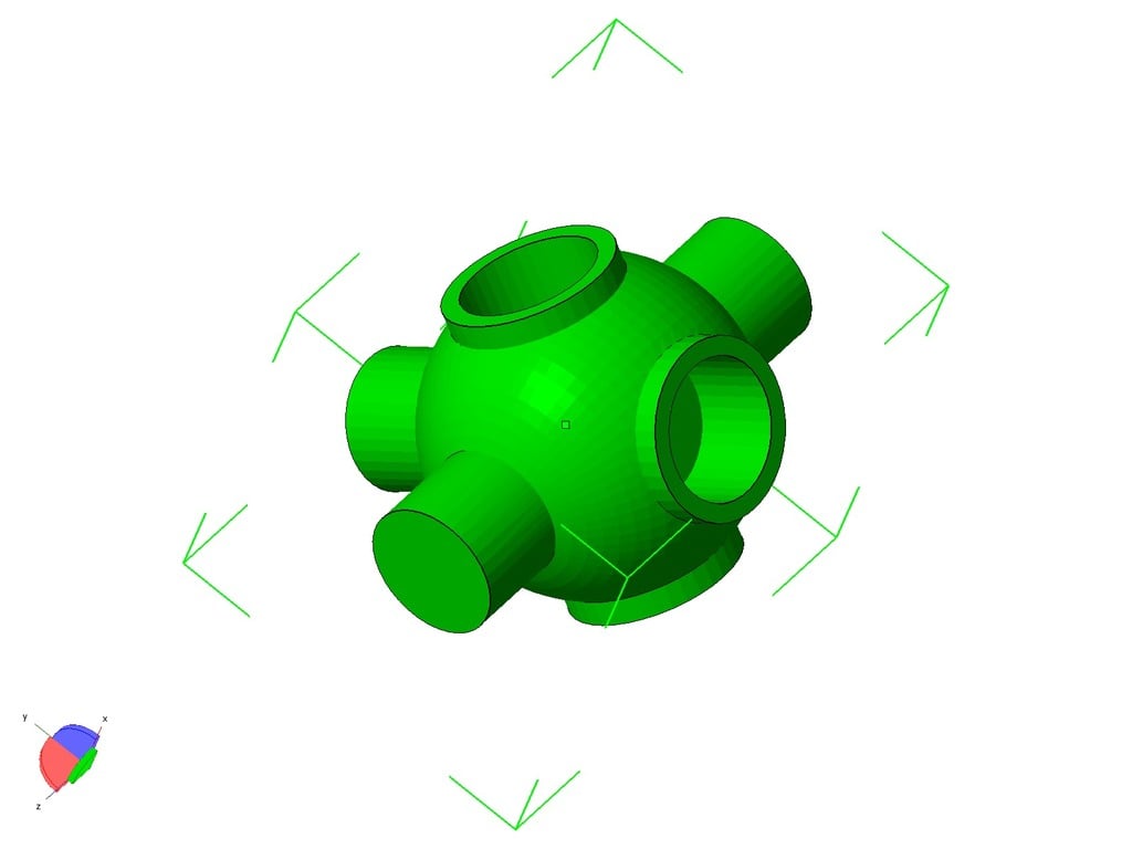 Molecular Model Connectors for Dry Erase Markers