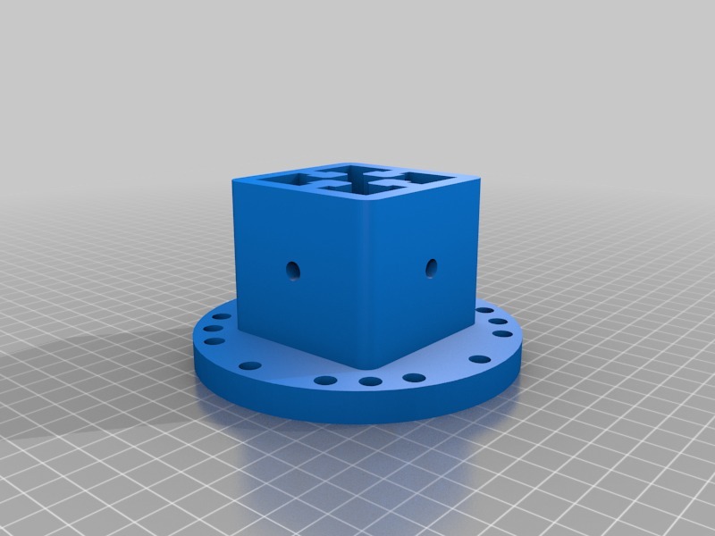 Collection of 45mm x 45mm MiniTec T-slot extrusion parts