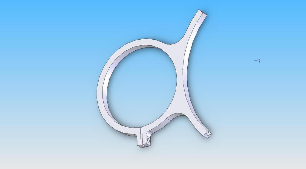 Small Propane Cylinder Mount Ring