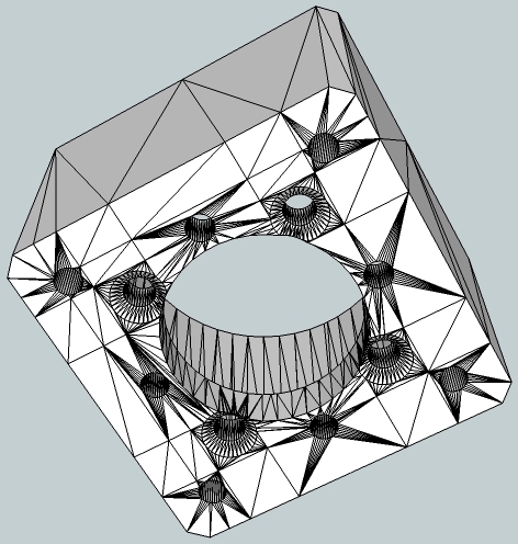 Geared Bipolar Stepper Motor Mount