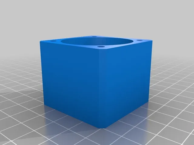 Geared Bipolar Stepper Motor Mount