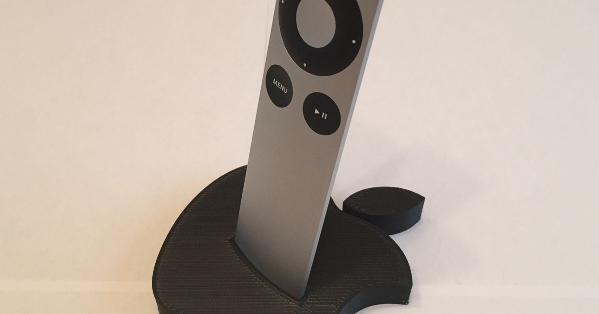 Apple TV Remote Stand by Cookie Download free STL model
