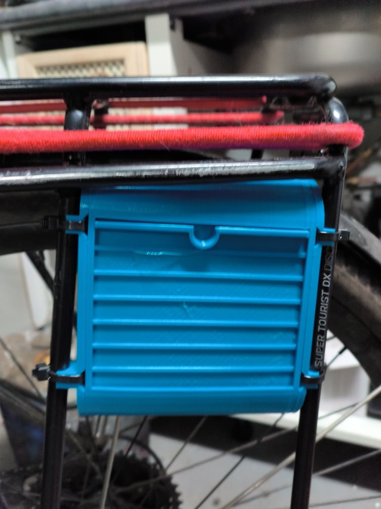 Topeak Super Tourist DX Disc Pannier Rack Storage Box