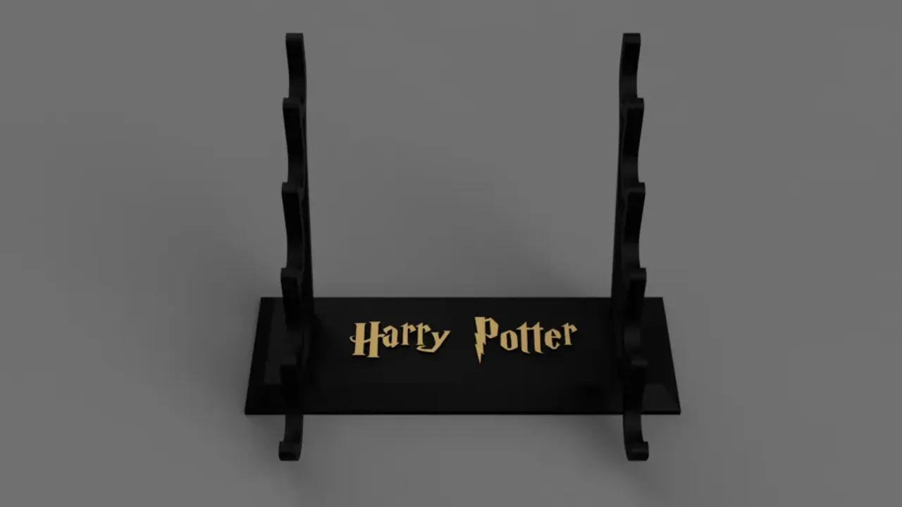 Harry Potter Wand Holder by michudbr