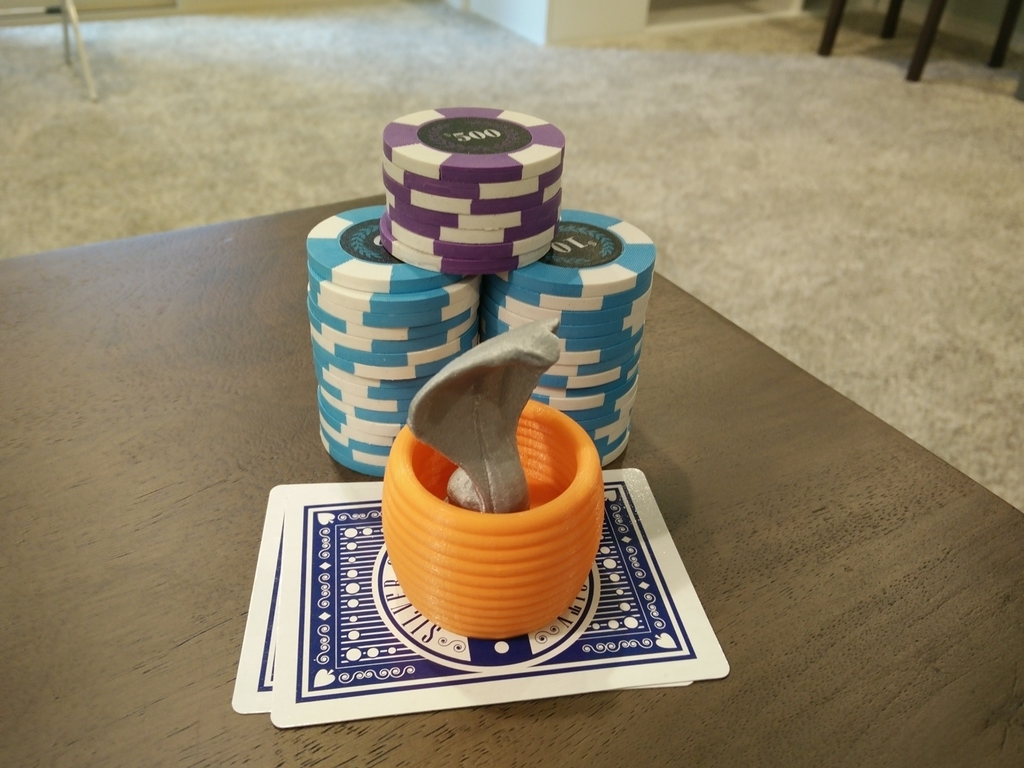 Charmed Snake Poker Card Capper by UWcharlie1983 | Download free STL ...