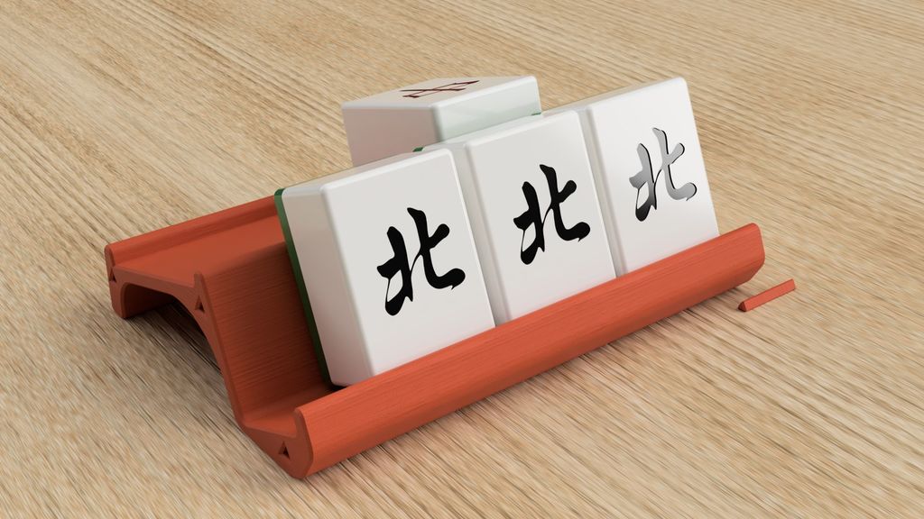 Mahjong Tile Rack