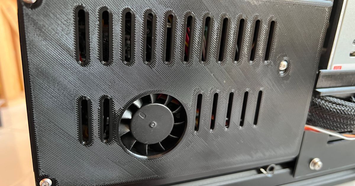 Quieter Ender 3 V2 Motherboard Enclosure by iRndmz Download free STL