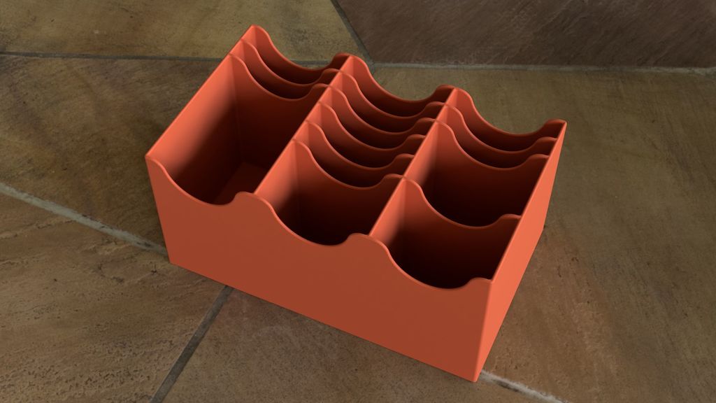 Miniatura 2 do modelo 3D Exploding Kittens Storage Box