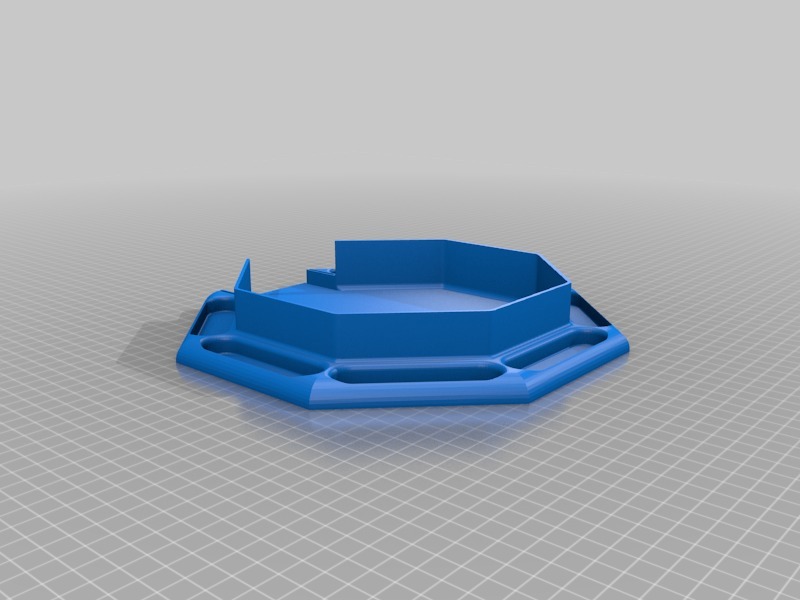 Octagonal Dice Tray with Built-in Dice Tower — thumbnail 3
