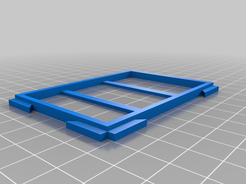 Miniatura 3 do modelo 3D Codenames Interlocking Card Tray