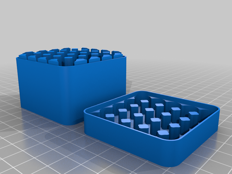 Miniatura 19 do modelo 3D  Customizable Battery Case: Common Sizes