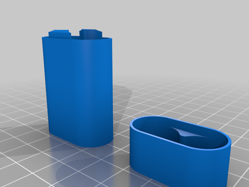 Miniatura 26 do modelo 3D  Customizable Battery Case: Common Sizes