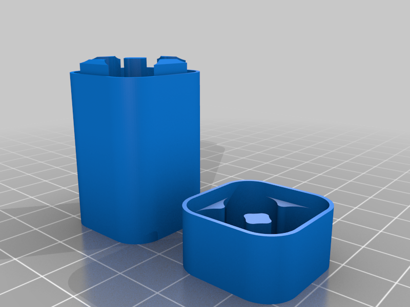 Miniatura 29 do modelo 3D  Customizable Battery Case: Common Sizes