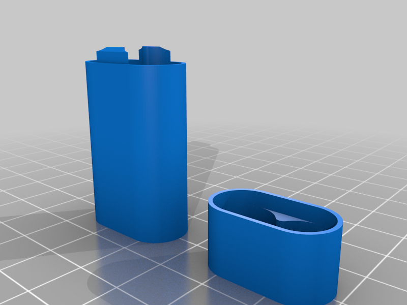 Miniatura 32 do modelo 3D  Customizable Battery Case: Common Sizes