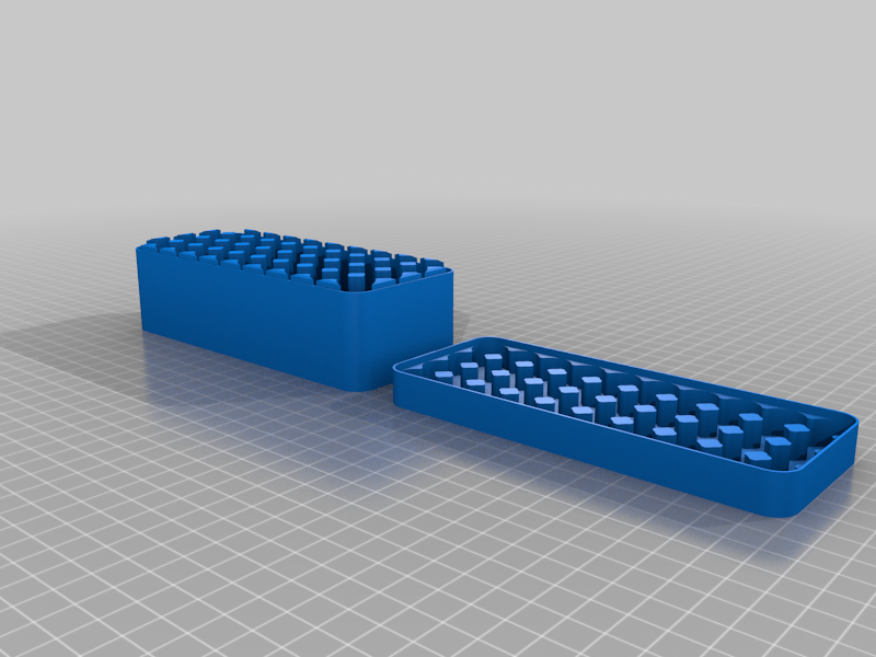 Miniatura 37 do modelo 3D  Customizable Battery Case: Common Sizes