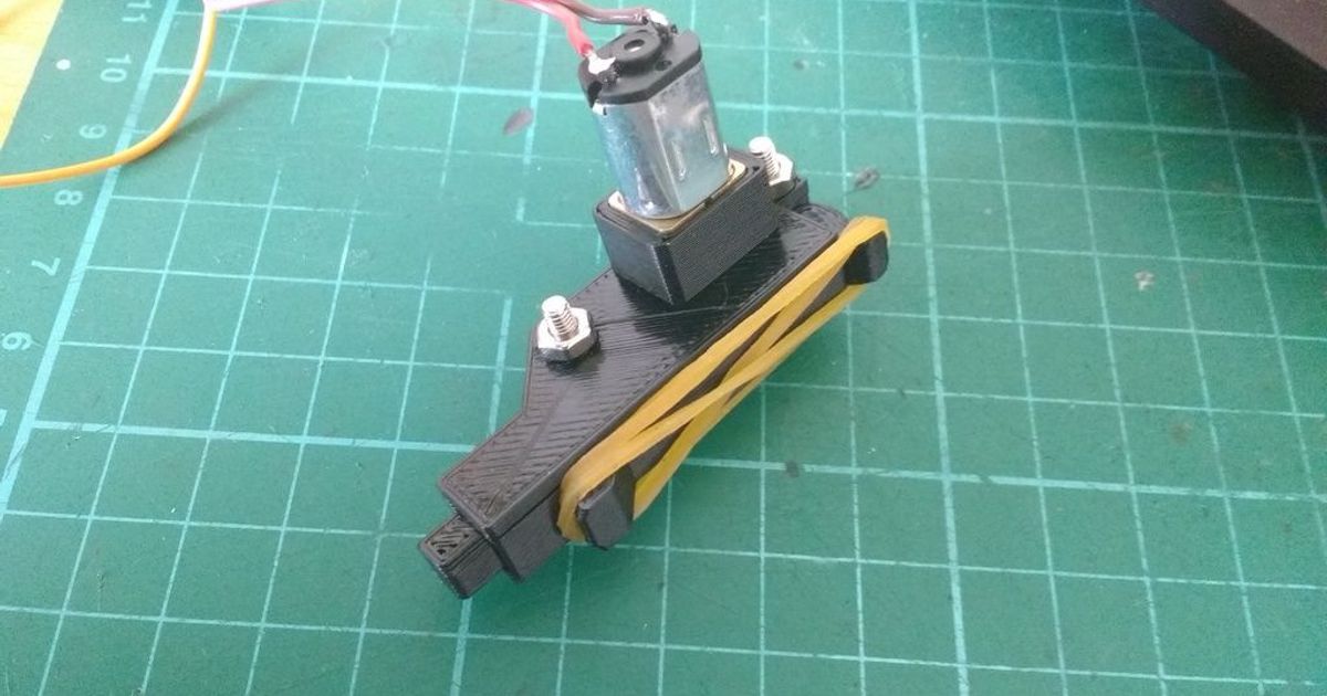 Micro AEG gearbox (airsoft) by sdfgeoff Download free STL model