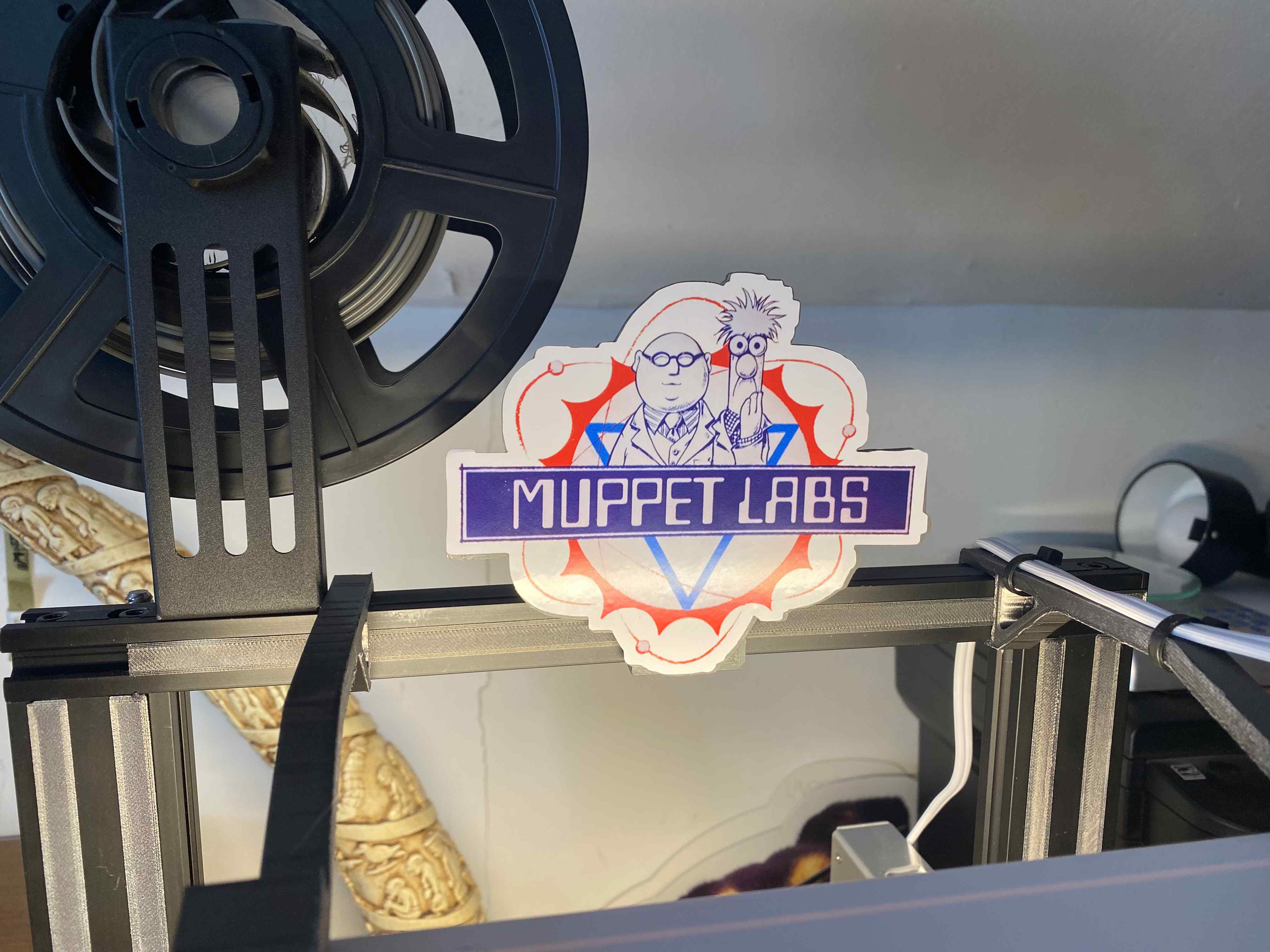 Muppet Labs sign