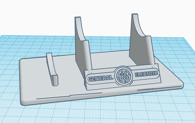 Engine Stand with GE logo