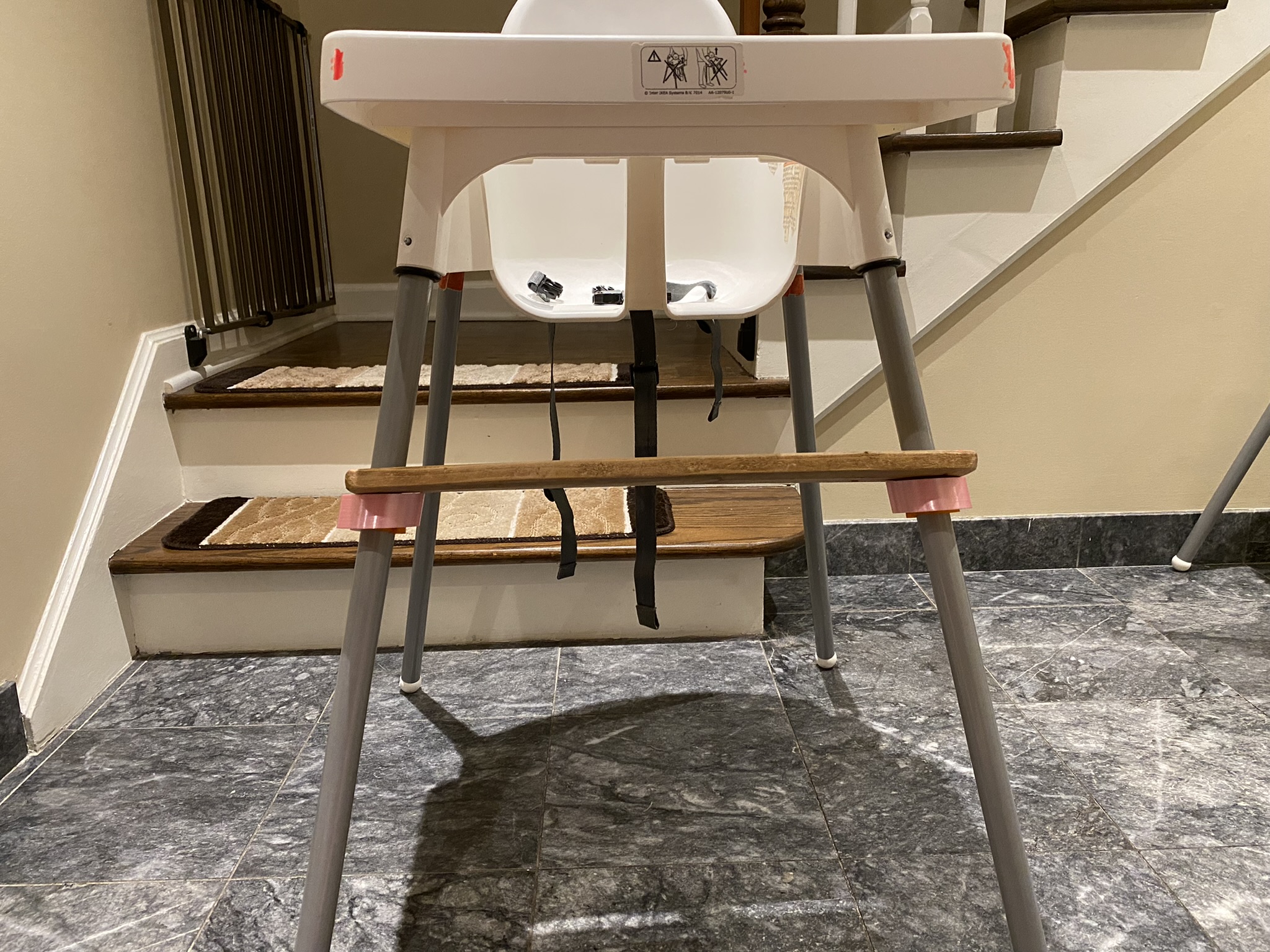 Foot stool for Ikea ANTILOP High chair by Pete, Download free STL model