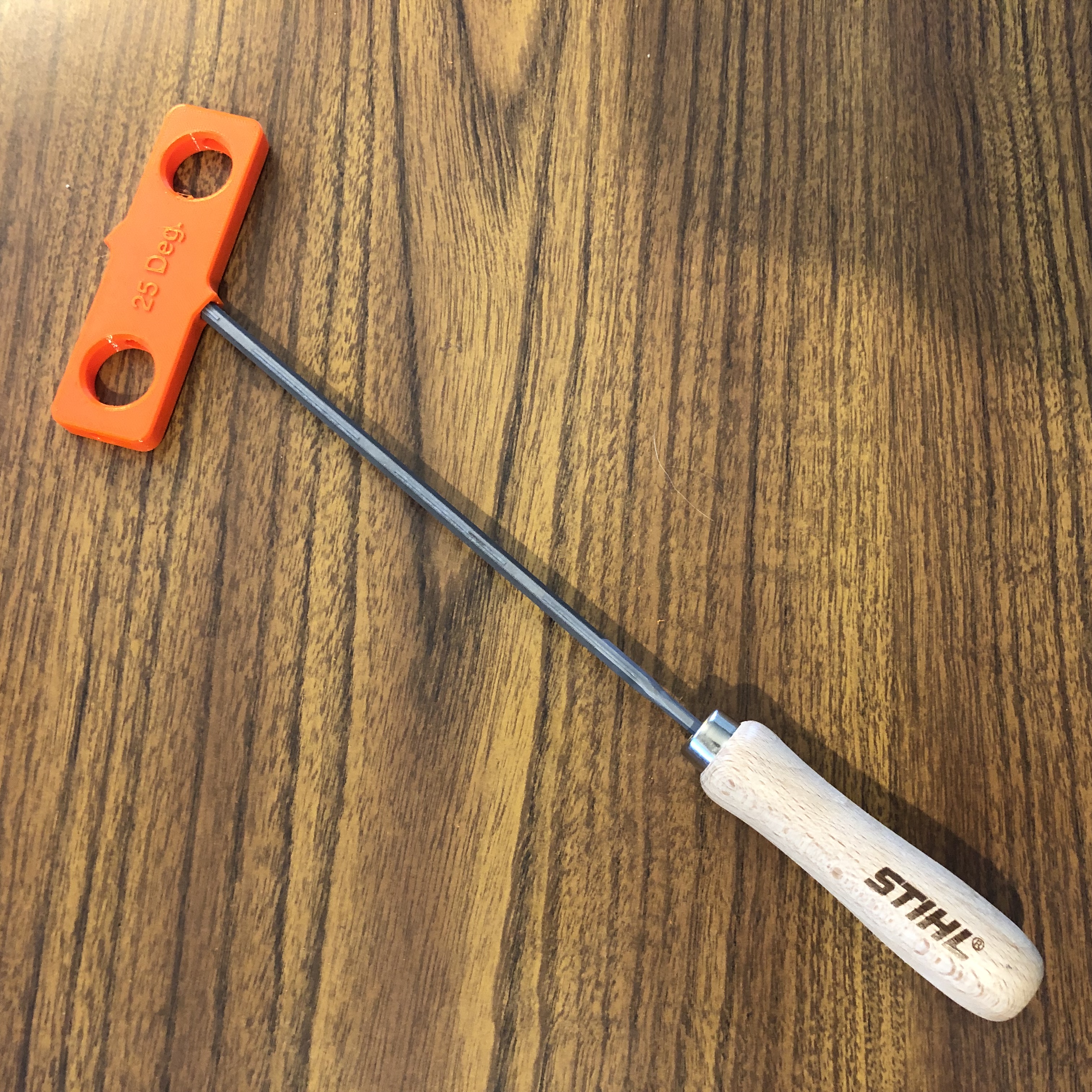 25 Degree Chain Saw File Guide to use with Stihl Hexa Files