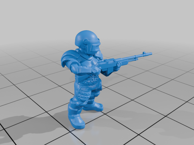 Fantasy - Dwarf Heavy Gunner