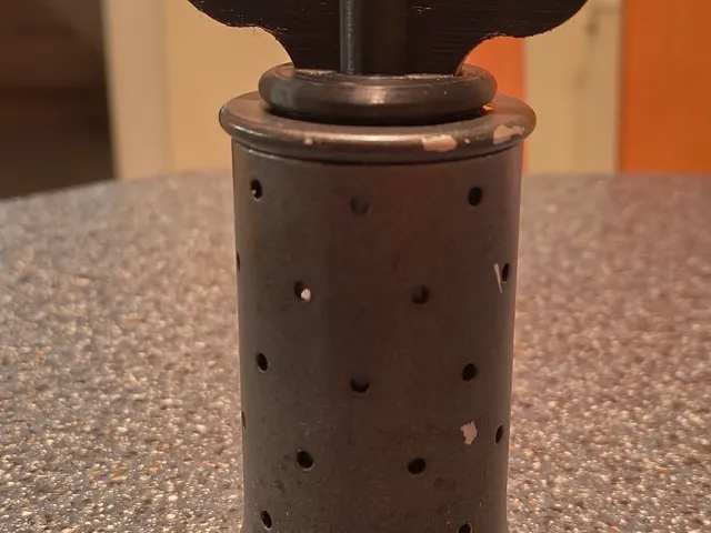 Replacement top-wing part for Alessi pepper mill design by Michael Graves