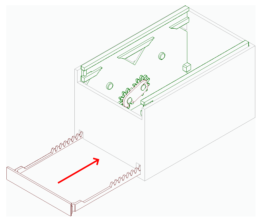 Overengineered 5.45x39 ammo box (wavy layout) — thumbnail 5