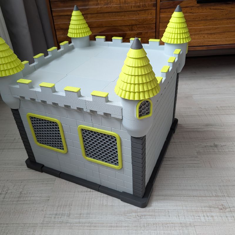 Small Castle Cat House – 3D Printed Pet Castle by Ben Burnski ...