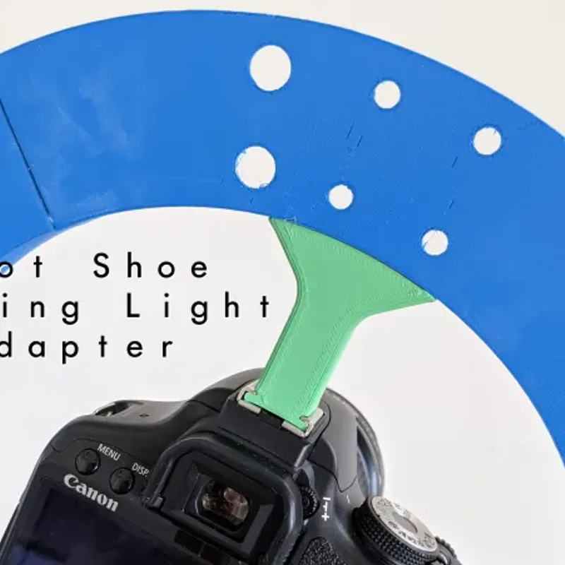 Hot shoe ring hotsell light