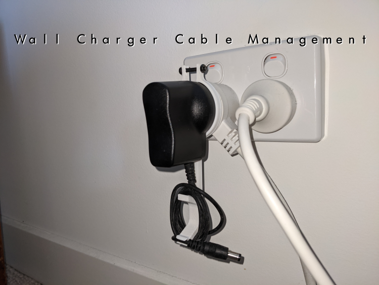 Wall Charger Cable Management